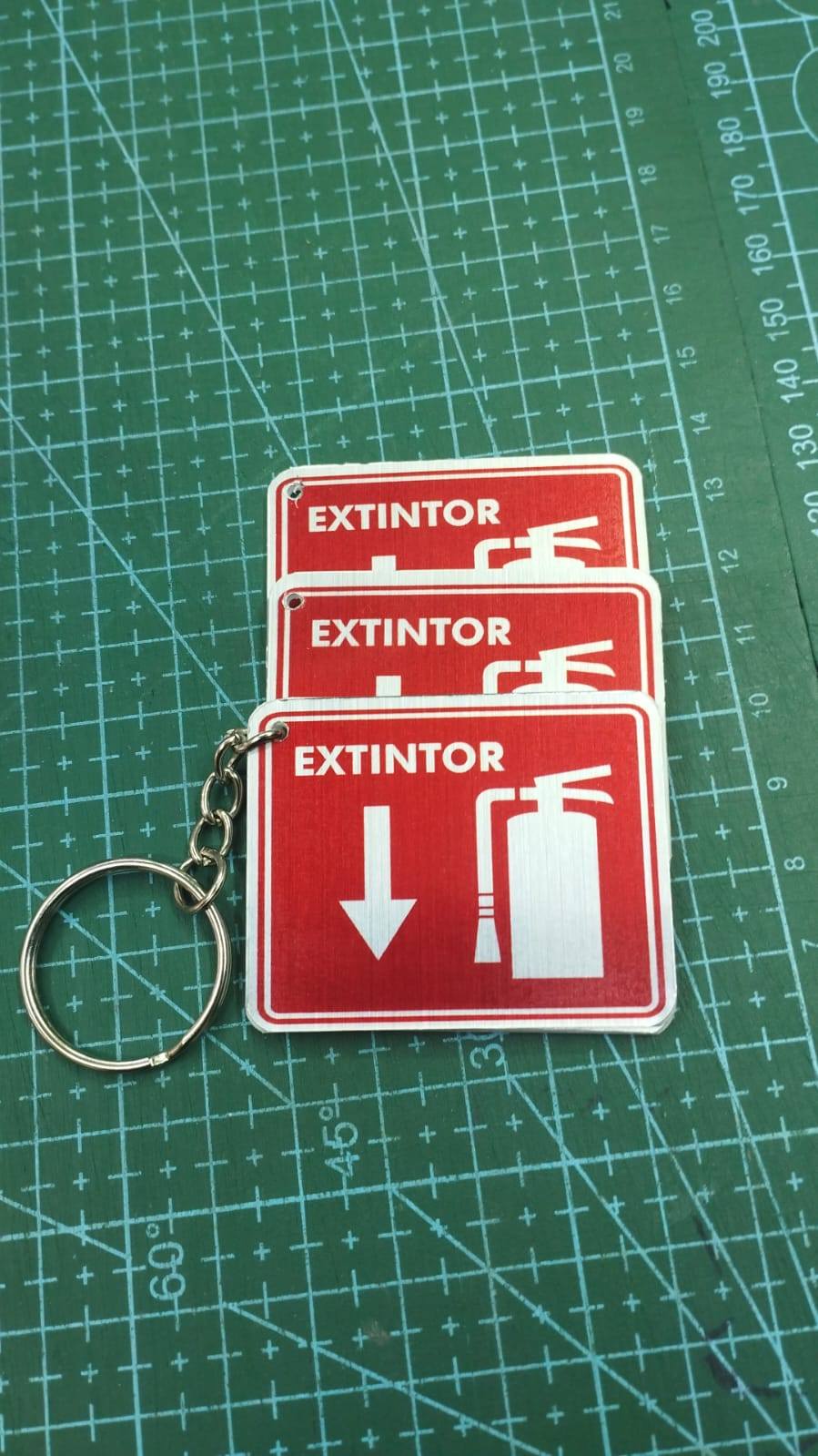 Llaveros extintor