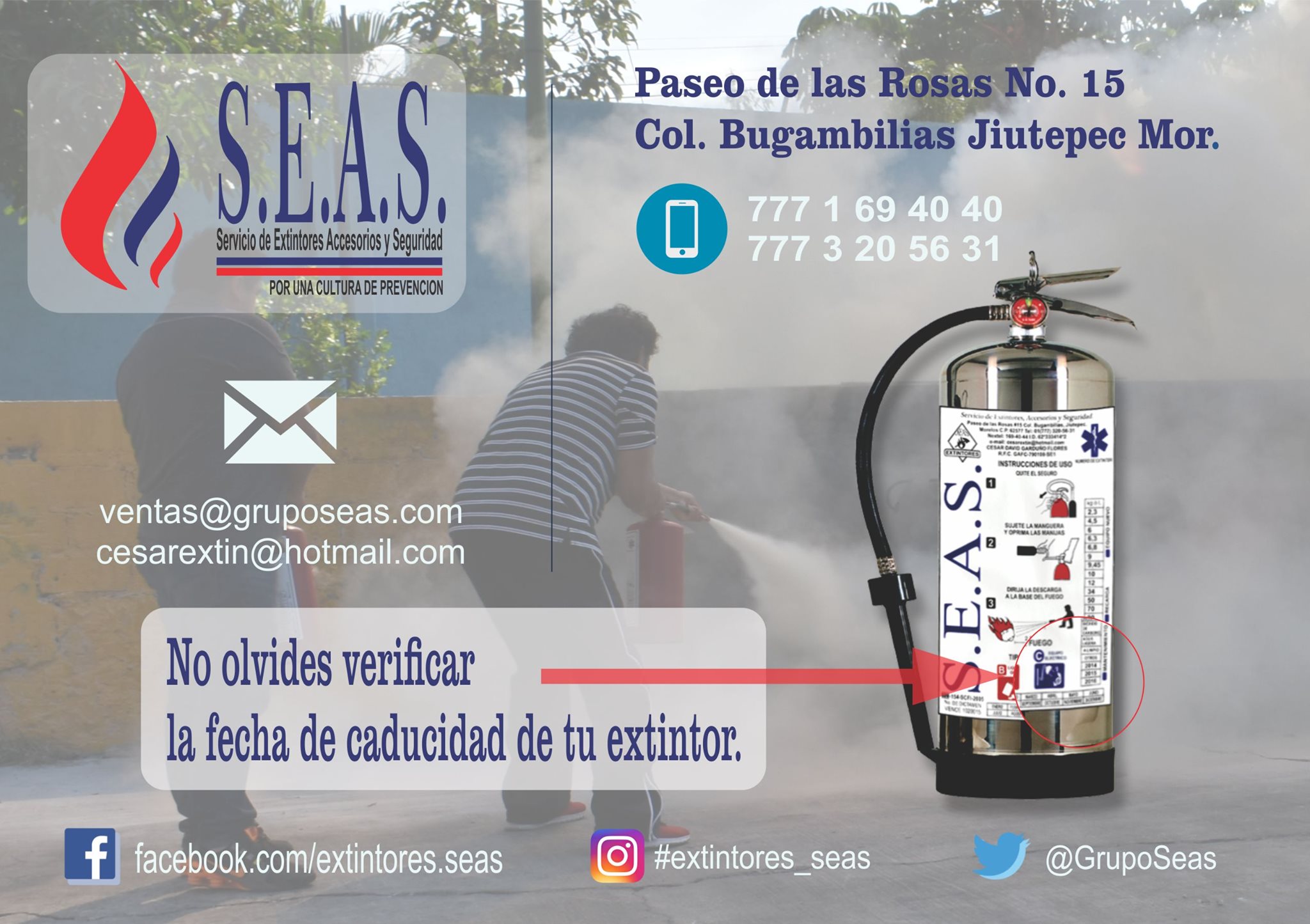 Extintores S.E.A.S. portada